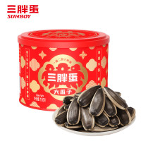 三胖蛋 原味瓜子 180g*1罐 宴会红罐中端瓜子内蒙特产坚果炒货休闲零食葵花籽