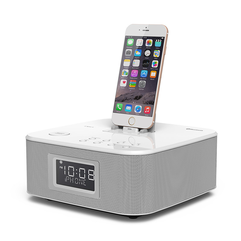 RSR DS402苹果音响iphone7plus/8手机充电底座ipad音箱播放器