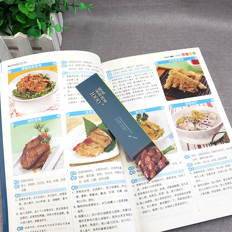 [醉染正版]精选家常肉菜1000例 肉类菜谱 排骨牛羊猪鸡鸭鱼肉做法烹饪秘诀 料理高手 家常菜谱书籍 排骨制作教程书籍高清大图