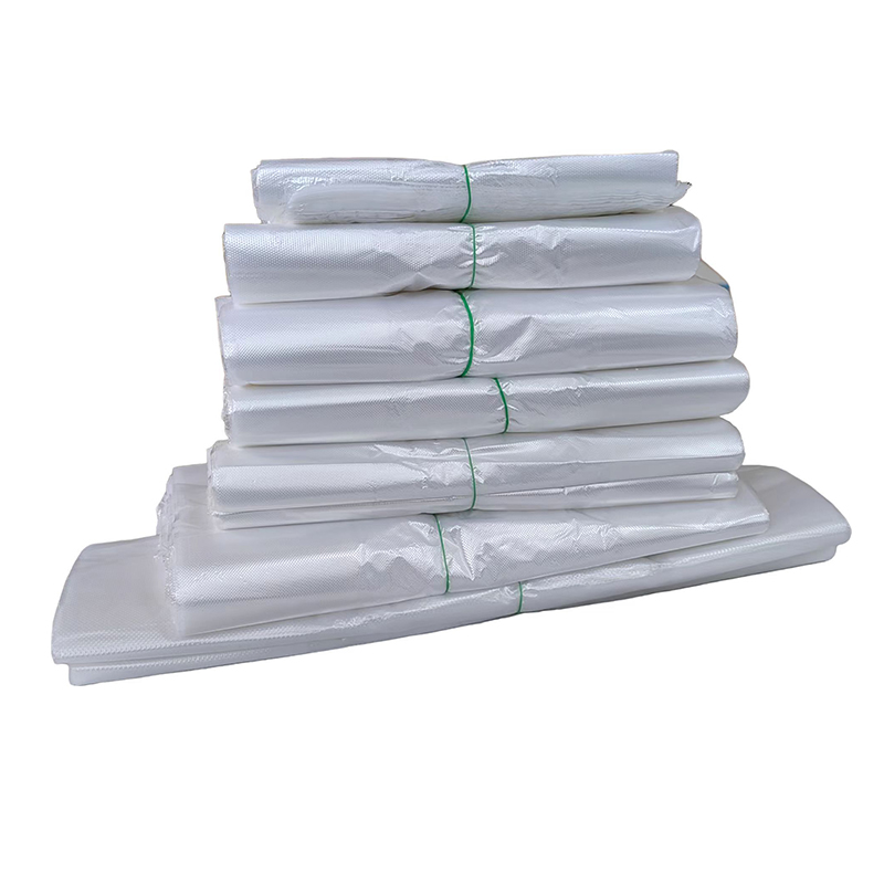 榕烁 家用食品级袋防水耐磨轻便易携可折叠设计 白色食品袋 18cm*30cm 捆高清大图