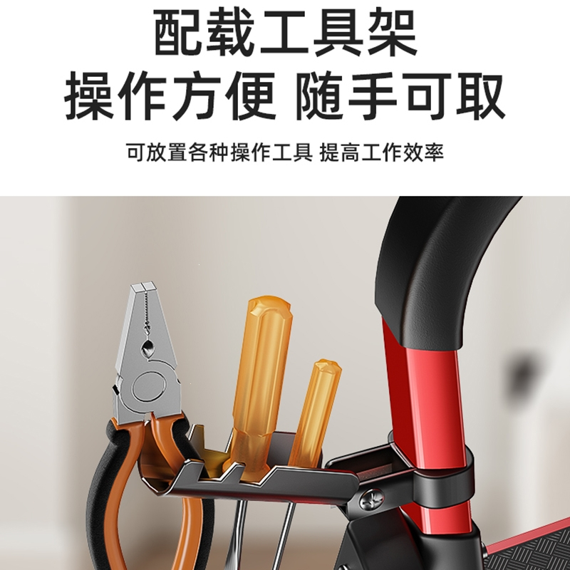阿斯卡利梯子家用折叠多功能加厚室内升降人字梯伸缩梯扶梯踏板四五步爬梯