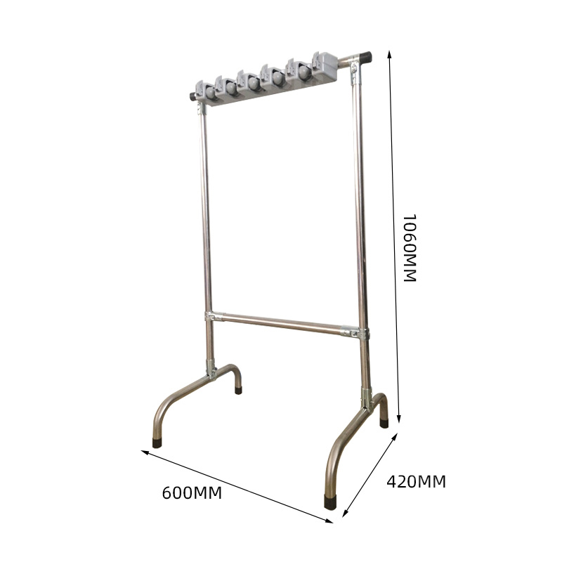 翌嘉 YJ5091923 拖把架 5挂无盆 600*420*1060mm高清大图