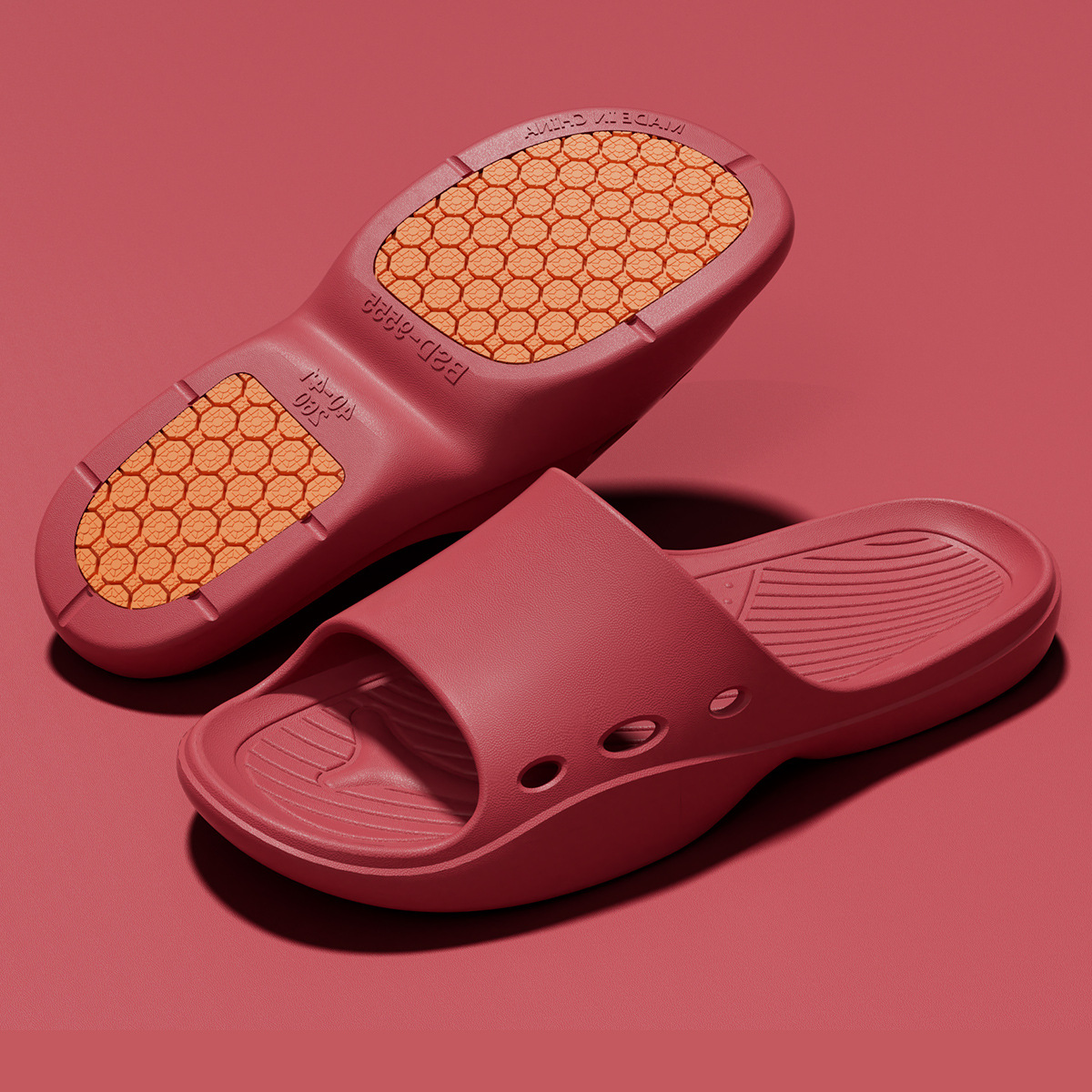 TDUO浴室防滑拖鞋CC41 双高清大图