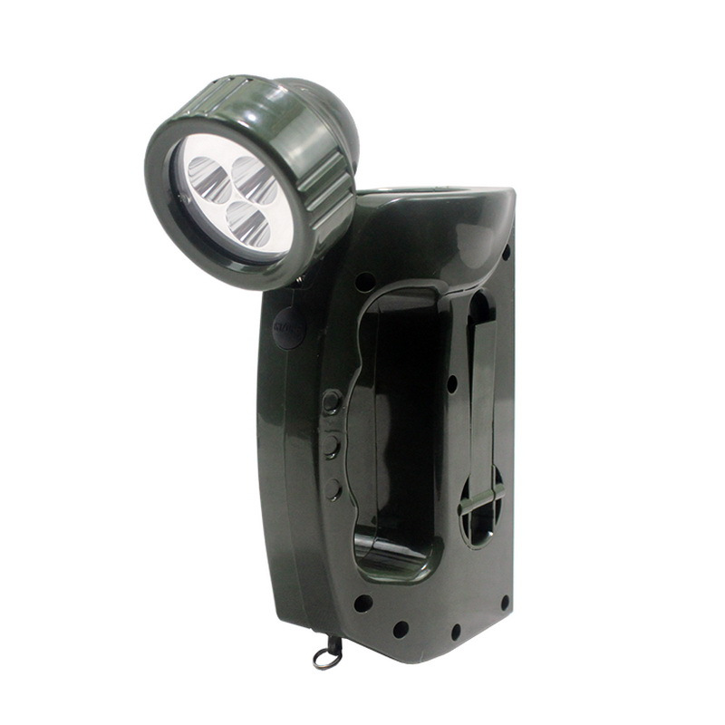 华珩 手摇充电巡检强光灯 XCL6022 3W 220*87*120mm(套)