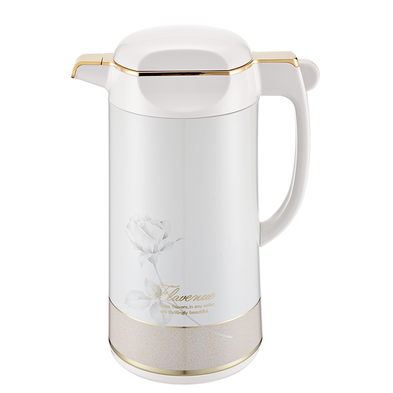 虎牌(tiger)玻璃内胆按压式热水瓶家用保温壶