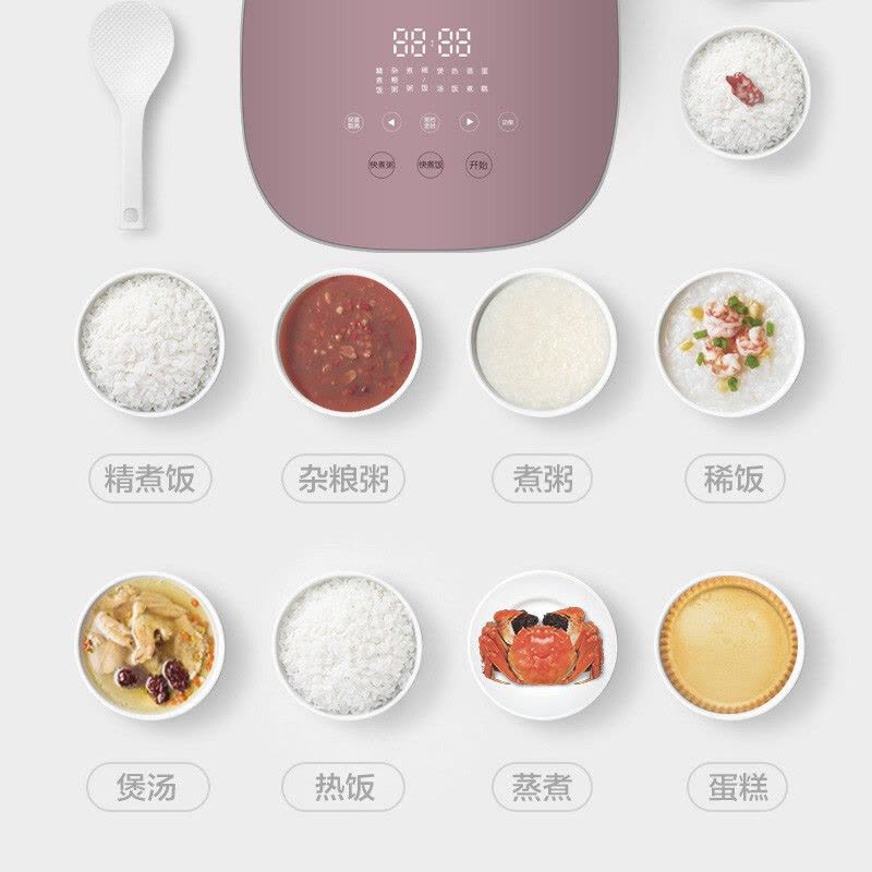 格力(GREE)智能电饭煲 GDF-40X22C触摸操控4升大容量24小时智能预约多功能家用不粘锅内胆电饭锅多种烹饪模式图片