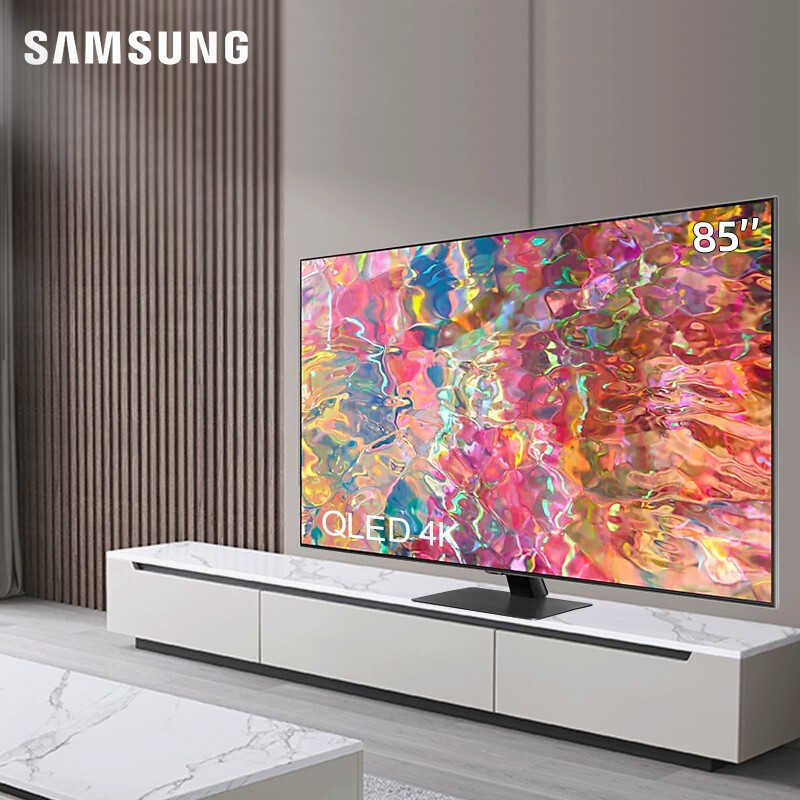 三星samsungqa75q80bajxxz75英寸4k超高清qled量子点智能平板电视机