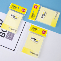 得力9083 大号便利贴便签纸 76*101mm便签本记事贴N次贴办公用品100张4色