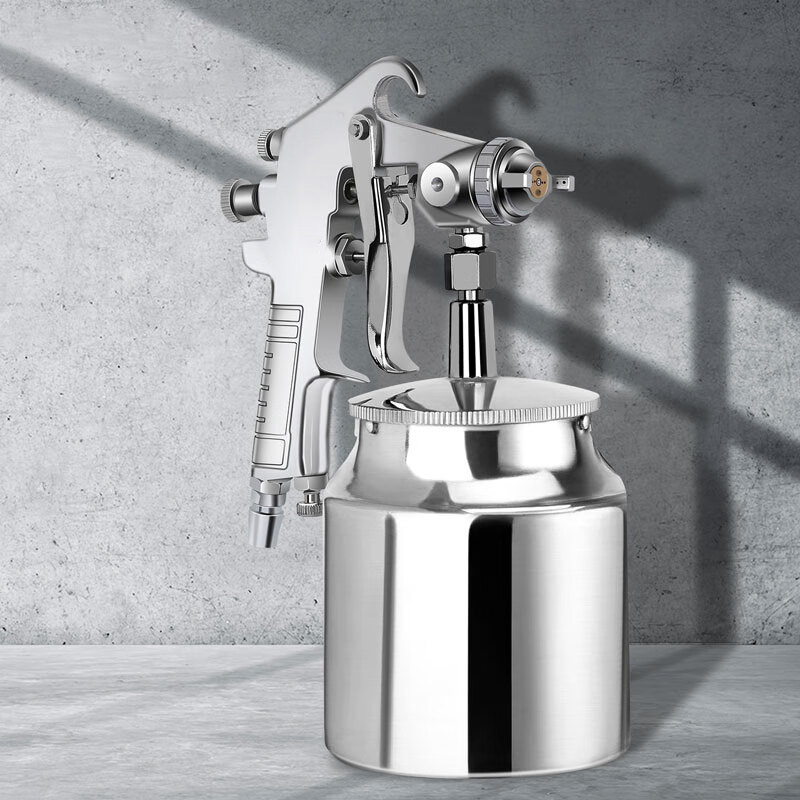 油漆喷枪DL-QPQ-W71S油漆喷枪(银)1.5mm/下壶