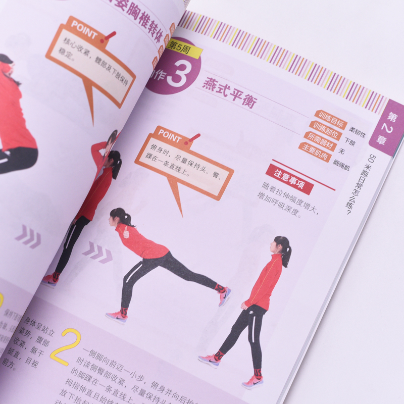[正版]50米跑学练测一本通 中小学体测 体质测试及体育考试高清大图