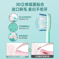 电动牙刷情侣套装学生党男女生全自动超声波充电式成人款HY-A6-P-lv