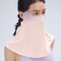 蕉下腮红防晒口罩女防晒面罩护颈升级凉感AL34524(随机发货)