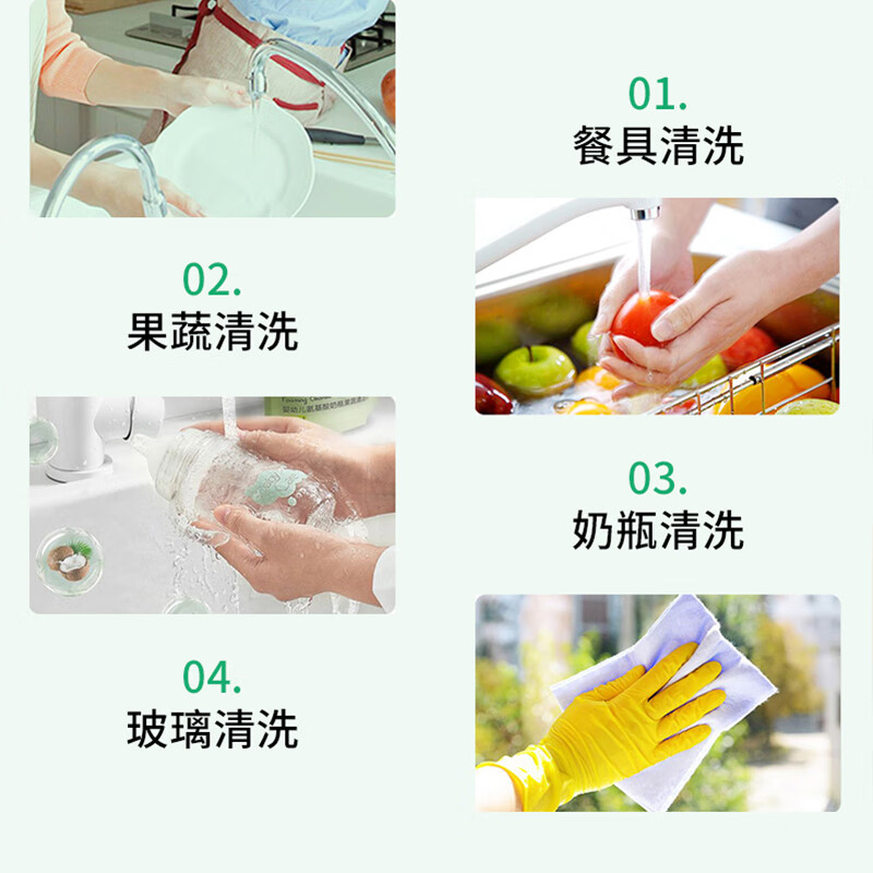 白猫 厨房多功能洗洁精餐饮专用 碗碟果蔬清洁剂 洗洁精25KG/桶高清大图