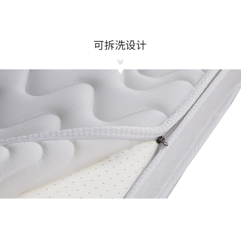 乙壬椰棕床垫家用棕垫C8cm3D(0胶水天然椰棕+2cm乳胶+软硬两用+全拆洗)1200mm*2000mm