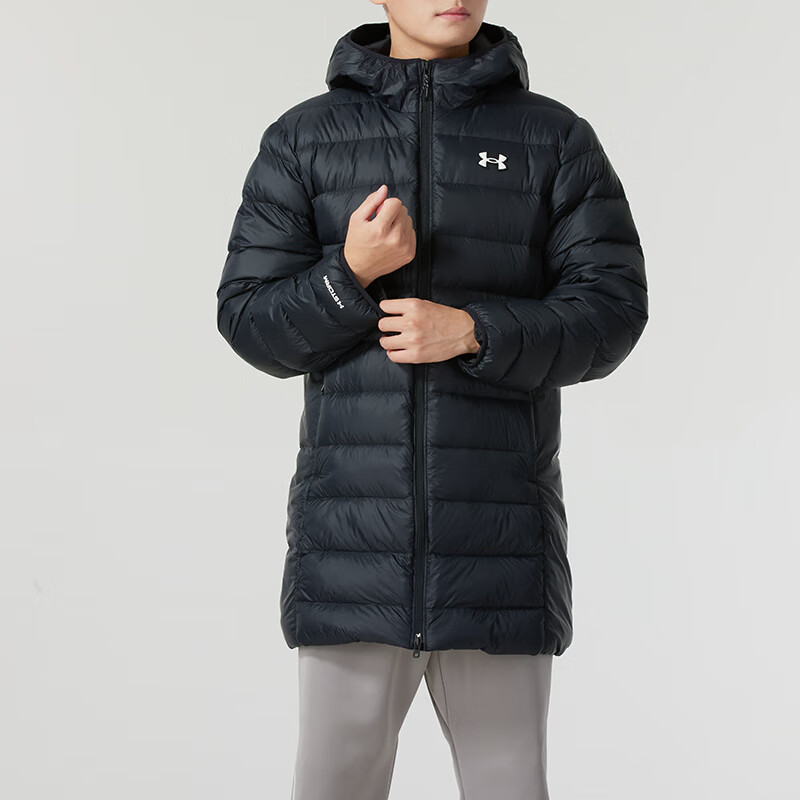 安德玛(Under Armour)男装新款时尚潮流运动外套健身训练舒适保暖休闲羽绒服1385839-001 ZP高清大图