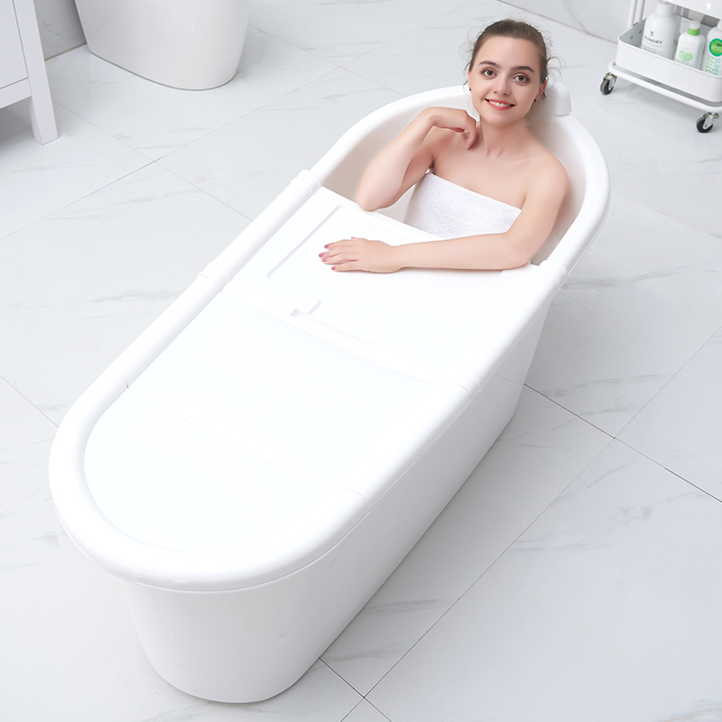 苏宁推荐 大人泡澡桶成人浴桶塑料浴缸大号洗澡桶加厚澡盆家用浴盆全身神器图片 高清实拍大图 苏宁易购