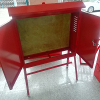 SDEC 主楼二级配电箱 落地式户外移动控制箱 防雨平顶加厚配电箱 900*800*200 单位:个