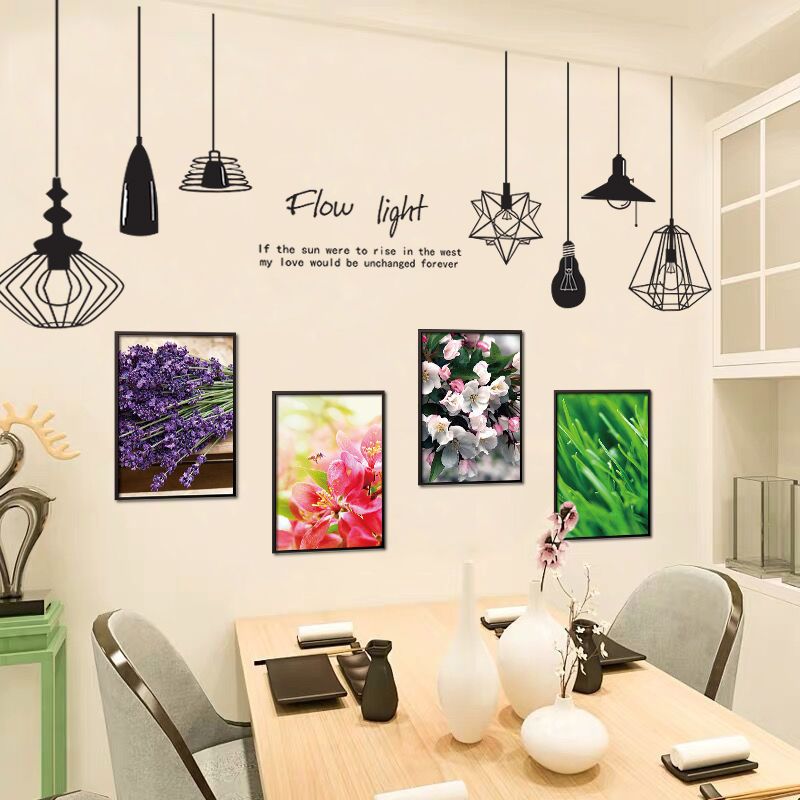 莱杉墙贴/装饰贴 墙贴纸个性创意卧室房间墙面温馨墙贴画客厅餐厅装饰