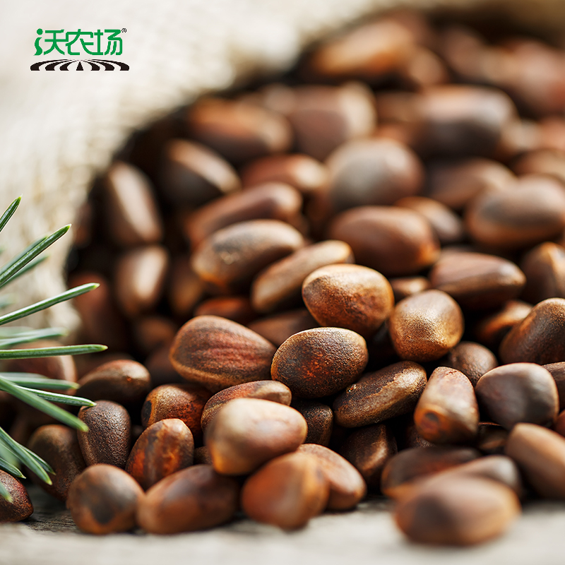 沃农场松子400g/瓶高清大图