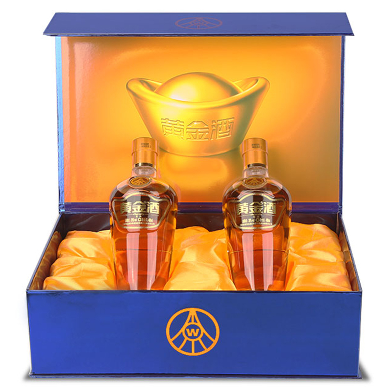 五粮液黄金酒万福酒39度480ml2礼盒装