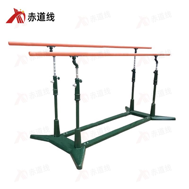 赤道线 室内外免固定落地式双杠移动式铸铁 燕尾式双杠(绿色) CDX-756S-030高清大图