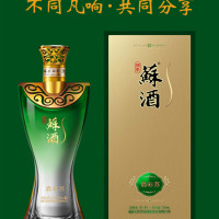 晶彩苏40.8度白酒(500ml*4瓶/箱 整箱售)