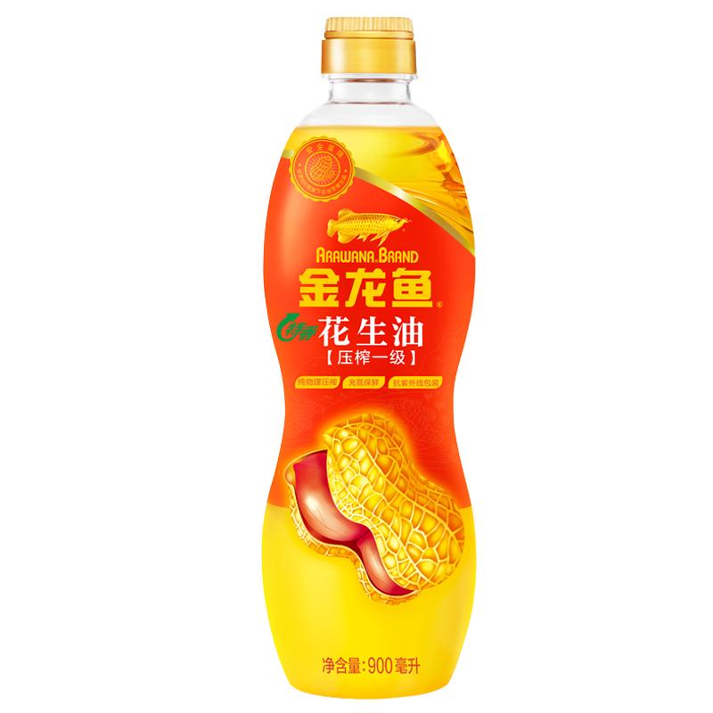 金龙鱼特香花生油 900ml(新老包装随机发送)