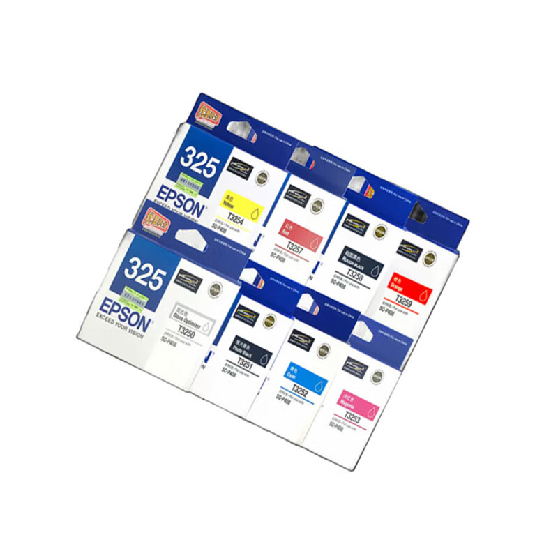 爱普生(EPSON)T325(8色套装)适用SC-P408打印机