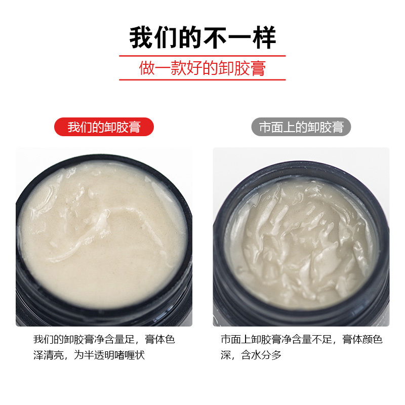 假睫毛清洗液 除胶CNDSE卸睫毛膏嫁接睫毛卸胶膏解胶膏快速卸除睫