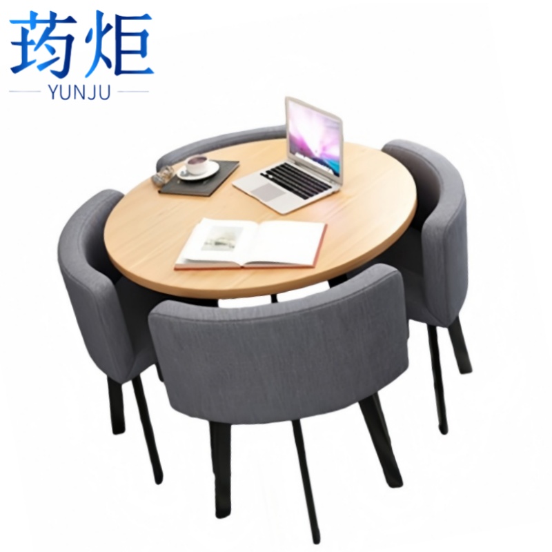 荺炬1桌4椅70cm套高清大图