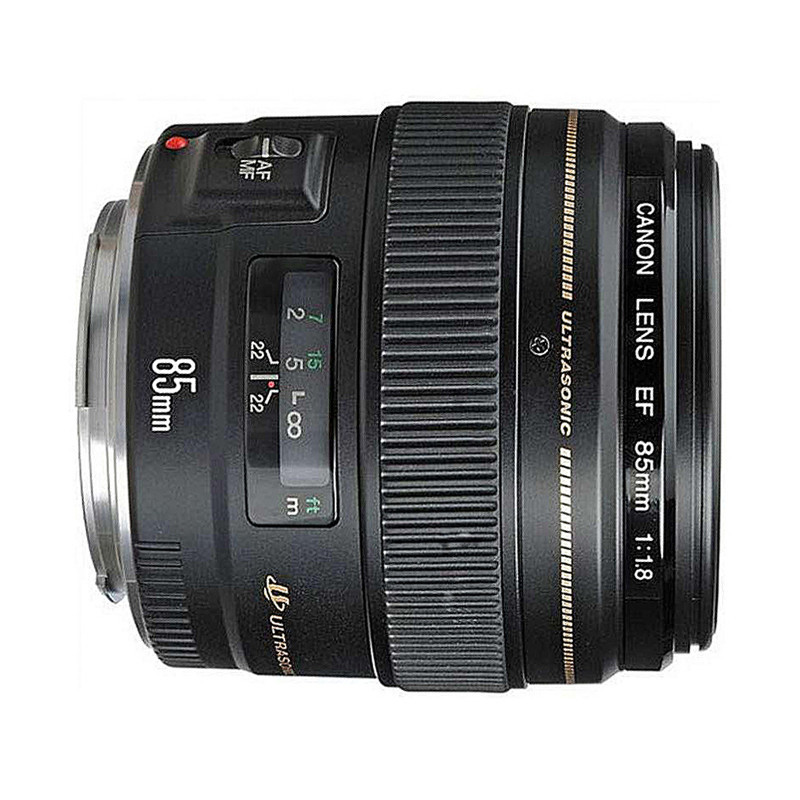 佳能canonef85mmf18usm远摄定焦镜头ef85f18定焦镜头