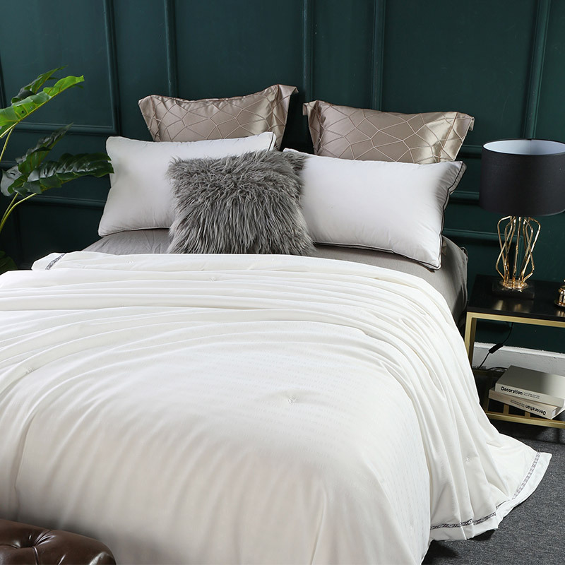 天琴佳品蚕丝被秋冬加厚保暖双人被家纺被子tqb049