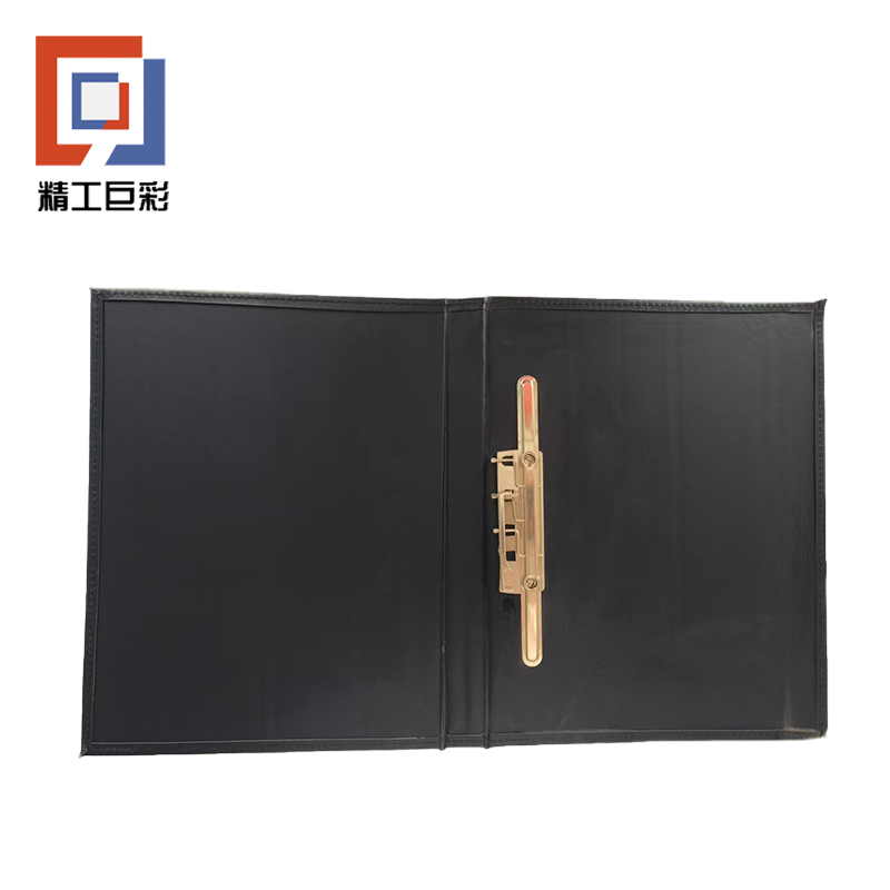 精工巨彩 烫金/印 皮质资料夹 220mm*160mm高清大图