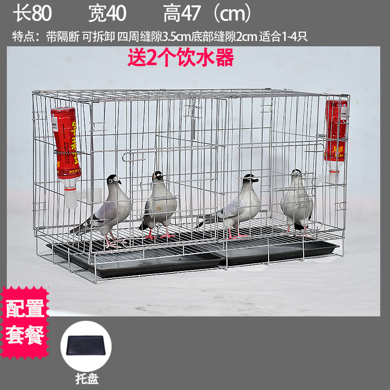 加粗鸽子笼子鸽子用品用具鸽子笼大号鸡笼家用鸽子养殖笼子