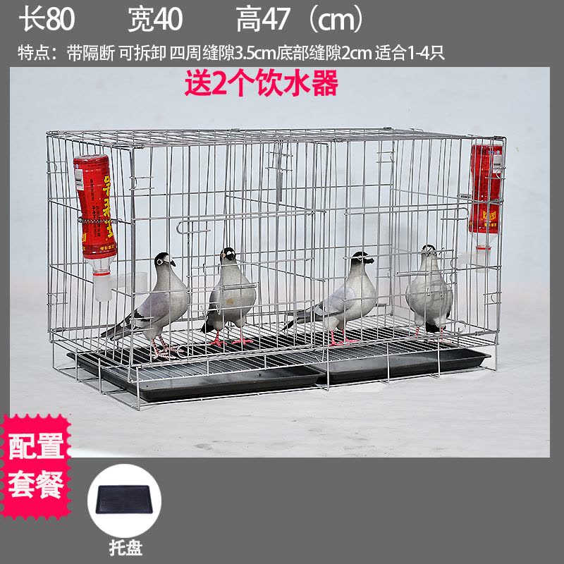 加粗鸽子笼子鸽子用品用具鸽子笼大号鸡笼家用鸽子养殖笼子图片