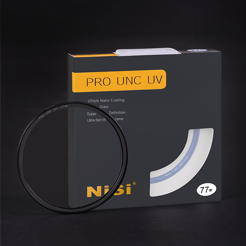 耐司(NiSi)铜框UNC UV 黑色框 52mm 保护镜 单反相机镜头 UV 黑色框镜 超薄铜框 尼康佳能滤镜 滤光