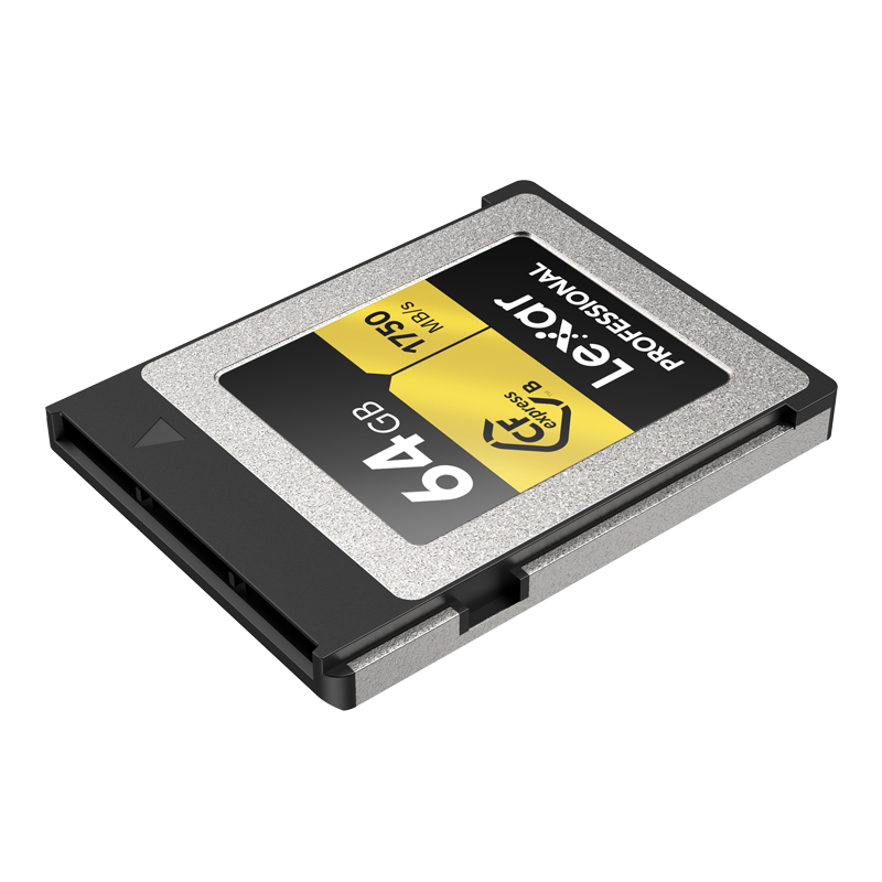 雷克沙(Lexar)64GB CFexpress Type-B存储卡高端相机内存卡摄像机兼容大疆Ronin4D