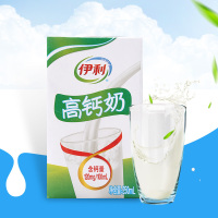 新货伊利高钙奶250ml 24盒整箱无菌砖儿童早餐成人牛奶包