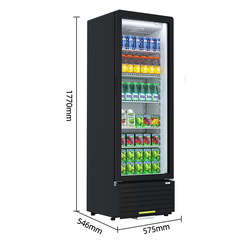 星星(XINGX)风冷无霜285升侧开门节能商用冷柜独立式展示保鲜柜LSC-310WYPE高清大图