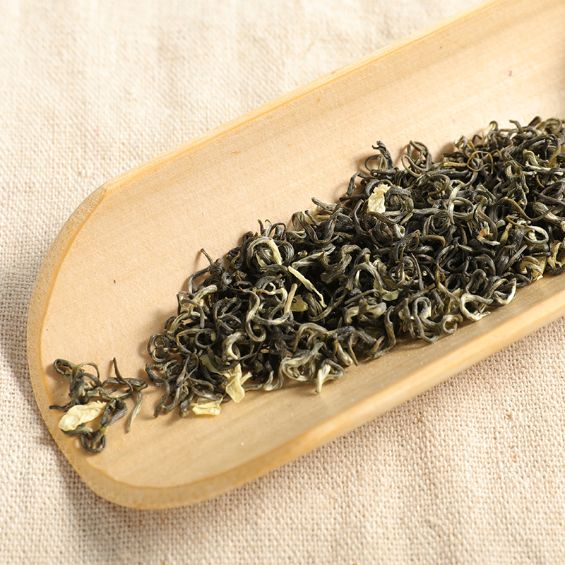 老峨山素翁飘雪茶叶 50g茉莉绿茶2019新茶 浓香型花茶特级四川茶叶