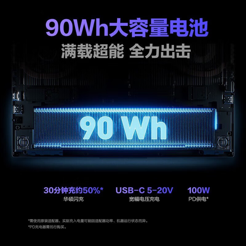 华硕(ASUS) 无畏Pro16 2023 16英寸 13代英特尔酷睿标压高性能游戏轻薄笔记本电脑 定制(i9-13980HX 32G 2T RTX4060 2.5K 240Hz)