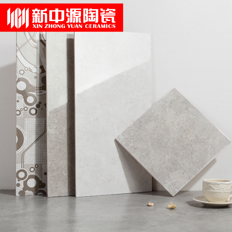 新中源陶瓷卫生间瓷砖地板砖厨房墙砖阳台300x600北欧浴室防滑地砖6099
