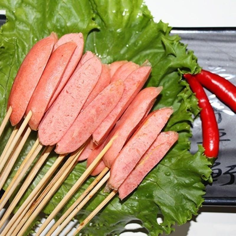 亲亲肠小串200串烧烤小肉串炸串烤串食材半成品新鲜速冻