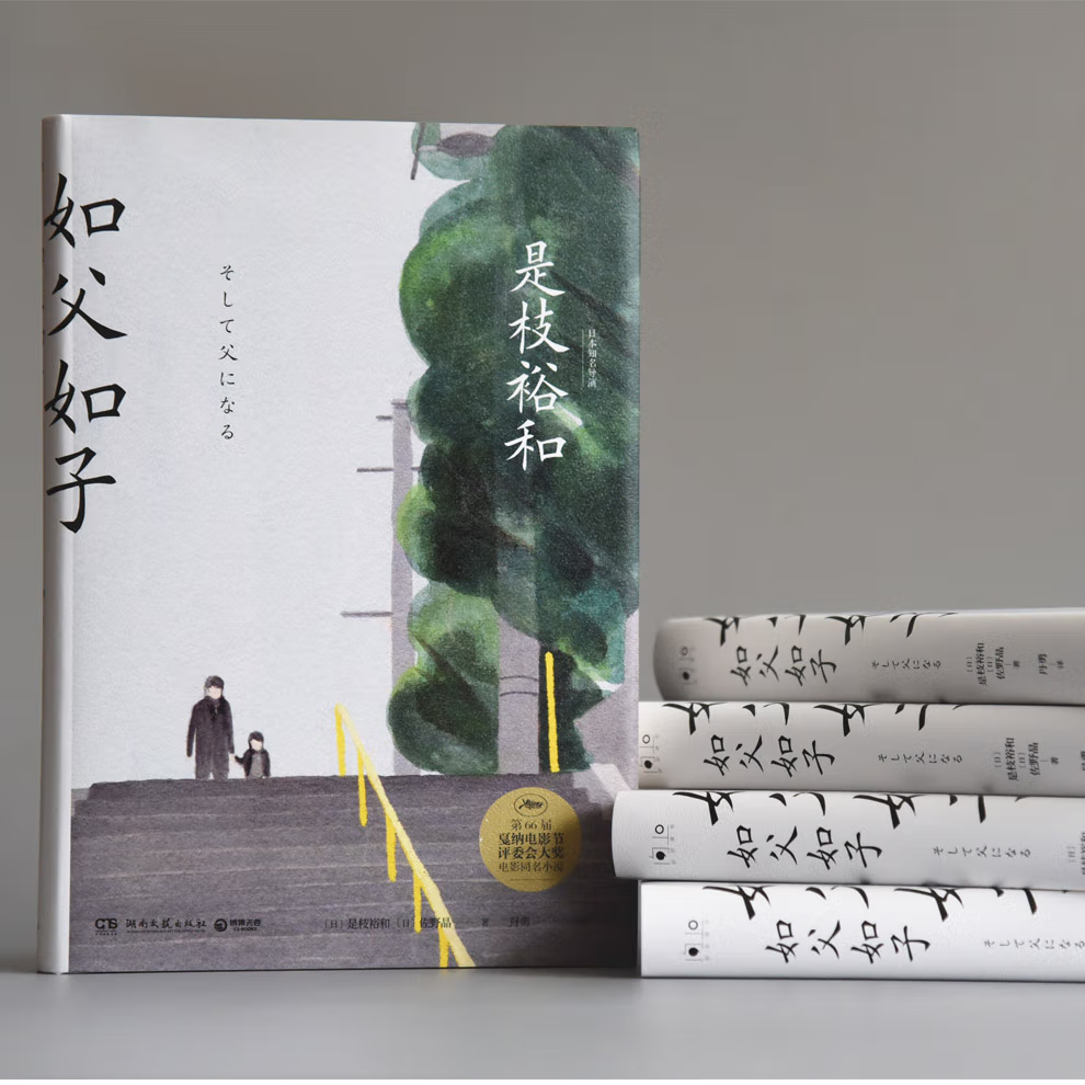 如父如子 [正版]央视网如父如子 [日] 是枝裕和 佐野晶 著 丹勇 译 9787540484651 TJ高清大图