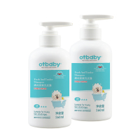 otbaby 清润柔嫩洗发露 360ml YA17双层养护新生儿无泪护眼天然温和