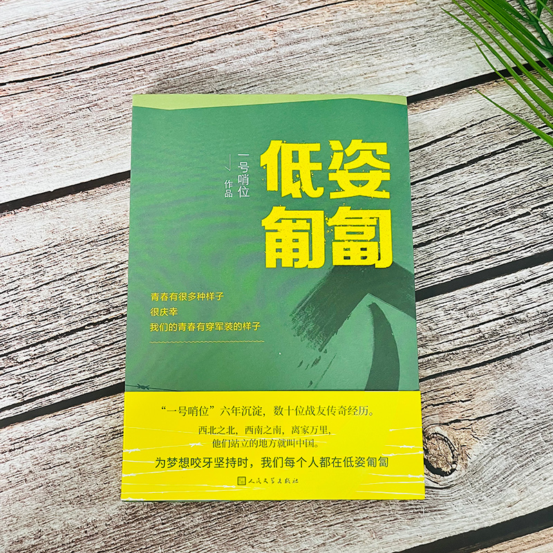 [正版]低姿匍匐 一号哨位作品 哨位君军人成长散文集 数十战友传奇经历 真实的军旅生活中国现当代随笔文学类书籍高清大图
