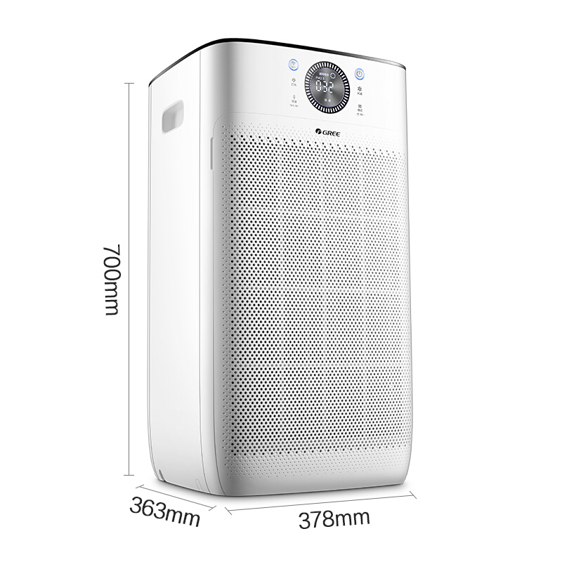 格力(GREE) 空气净化器 KJ700G-A01 家用除甲醛细菌雾霾PM2.5智能WIFI控制定时功能实时监控触摸按键