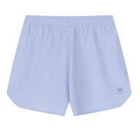 361°运动短裤女式夏季清爽舒适活力百搭短裤透气女运动裤662524702V XL 苏菲紫