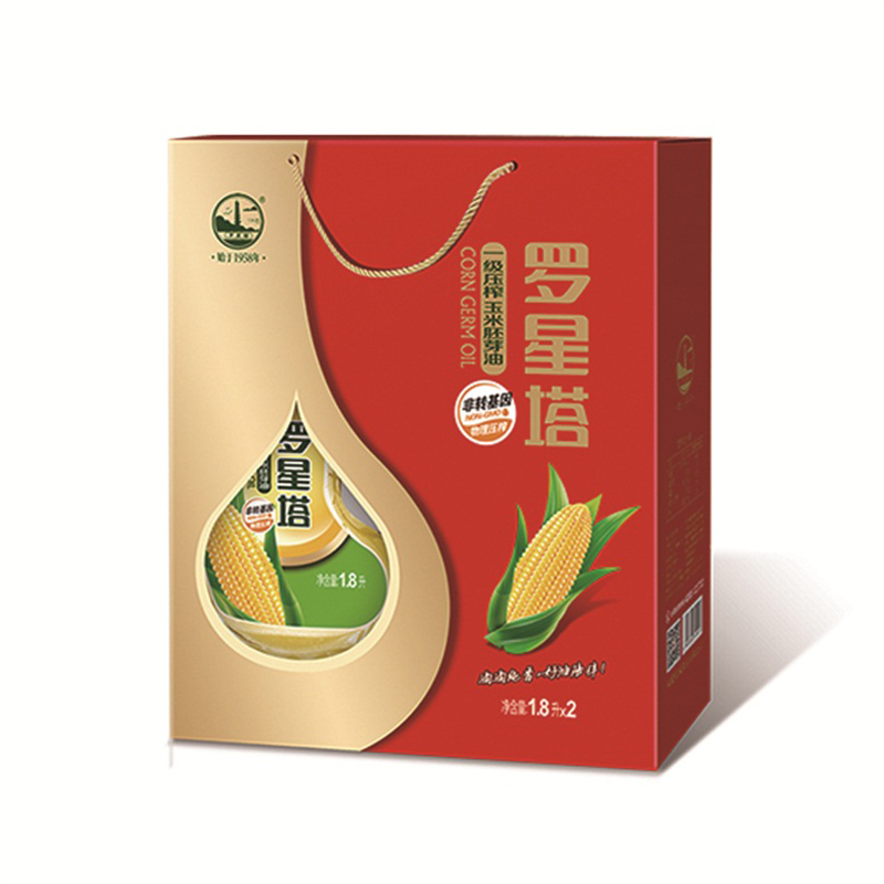 罗星塔 玉米油礼盒 1.8L*2