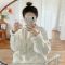 小众设计感毛衣女宽松慵懒女冬季外穿学生韩版日系加厚高领针织衫